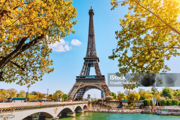 Eiffel Tower in Spring