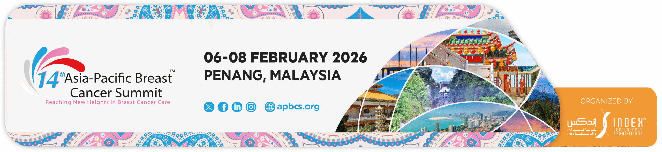poster for 14th Asia-Pacific Breast Cancer Summit Feb6-8th 2026